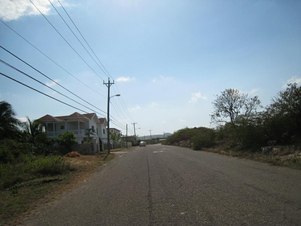 On Hellshire Road to Hellshire Beach in St. Catherine Jamaica